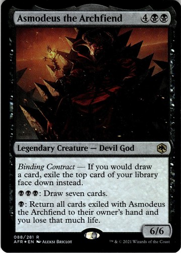 Magic asmodeus the archfiend - magic,