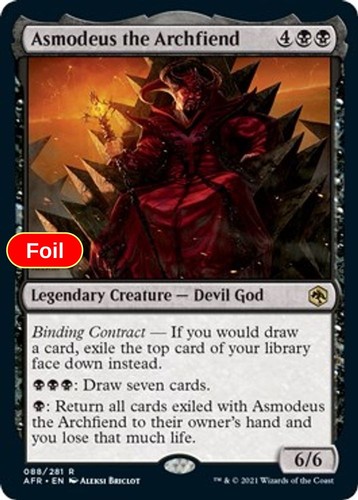 Asmodeus the archfiend - asmodeus, (foil)
