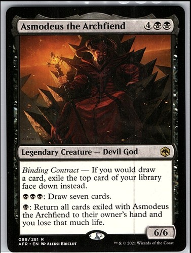 Magic the gathering asmodeus - magic,