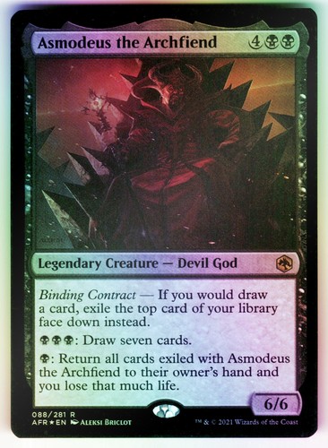 Asmodeus the archfiend - asmodeus, (foil)