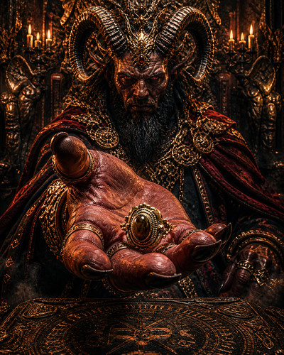 Dark arts asmodeus ring - dark,