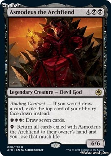 Magic asmodeus the archfiend - asmodeus,