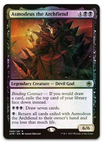 Asmodeus the archfiend 88 - asmodeus, #88