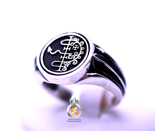 Asmodeus ring silver - asmodeus,